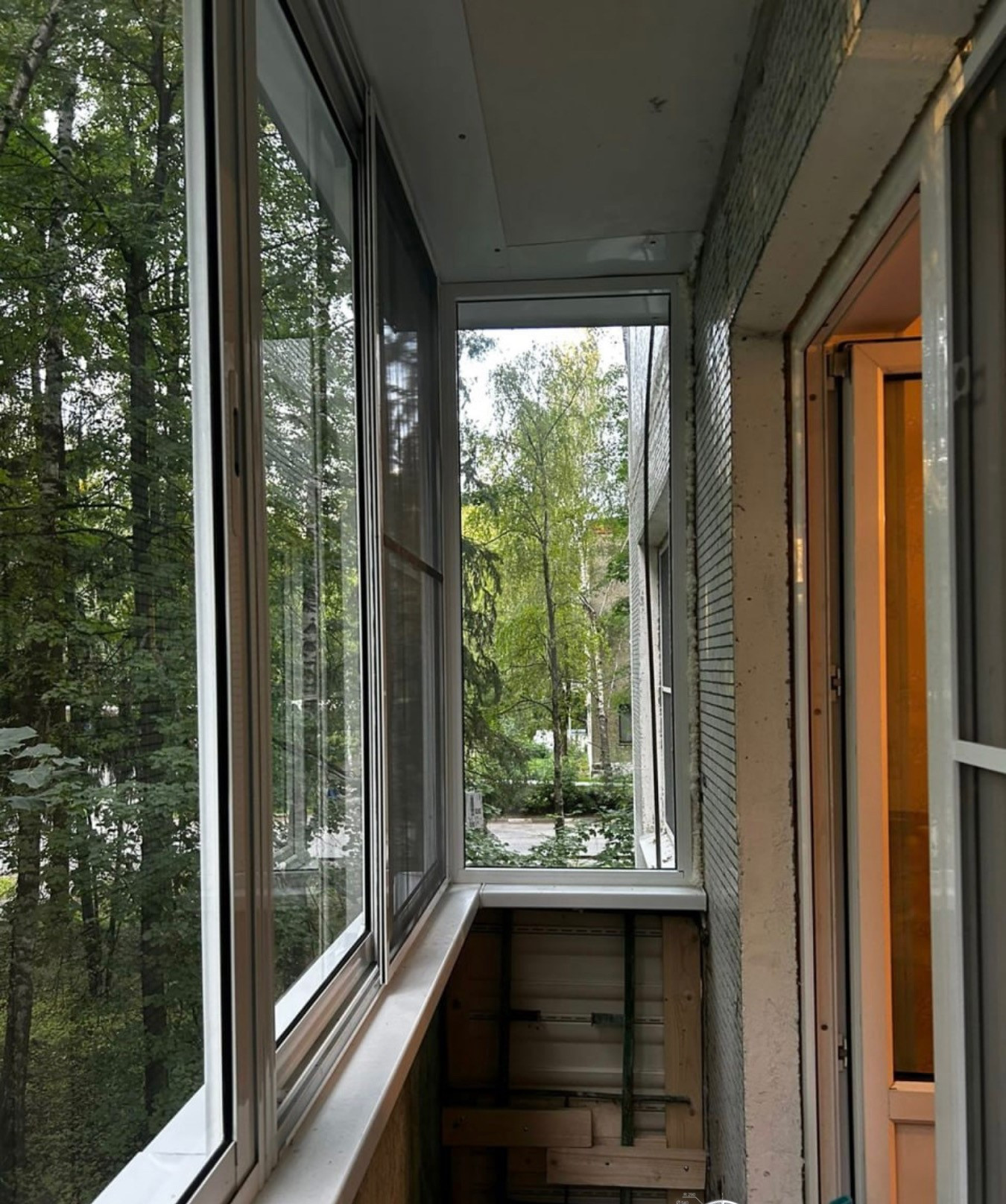 Остекленение балкона